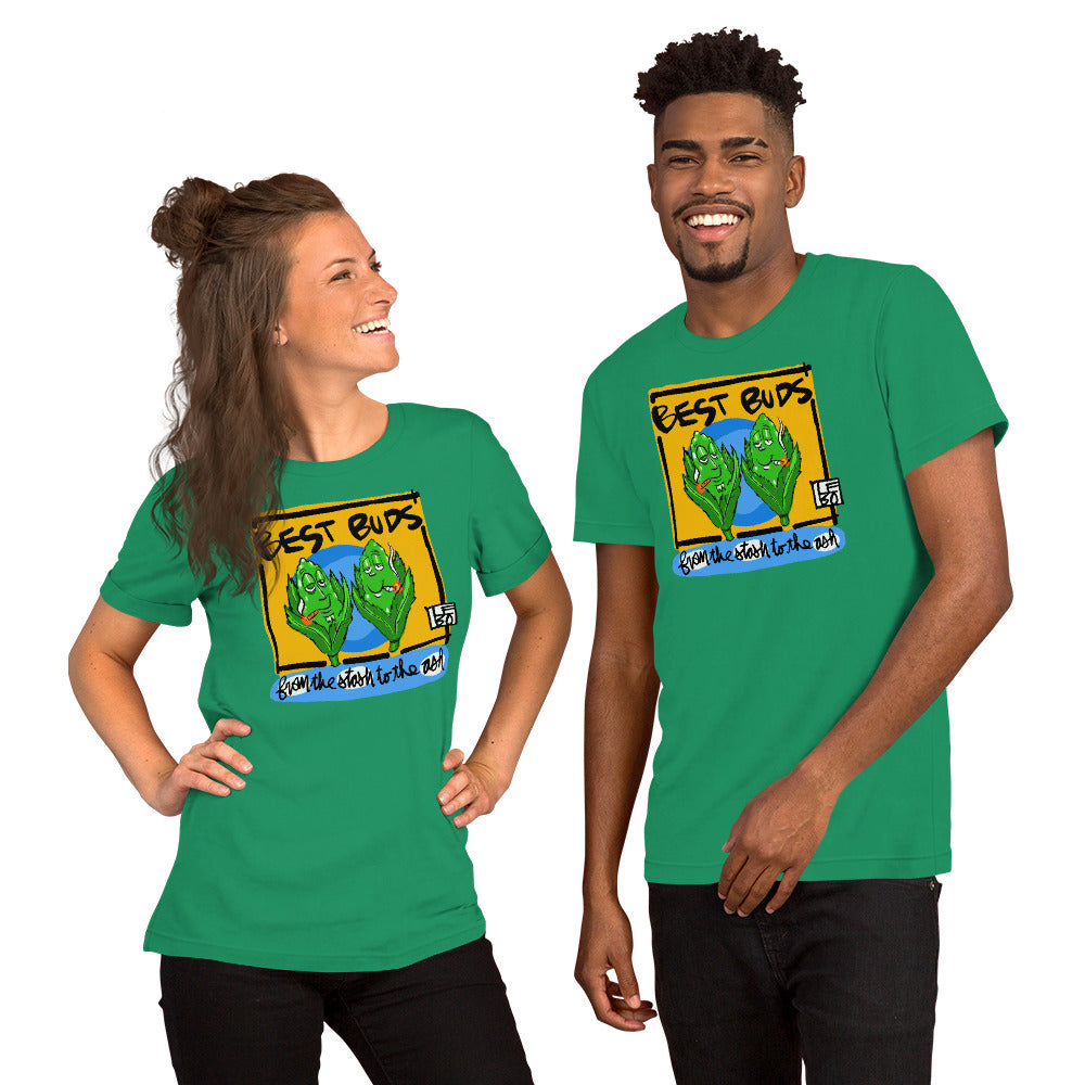 Best Buds - Lebo Short Sleeve Unisex T-Shirt